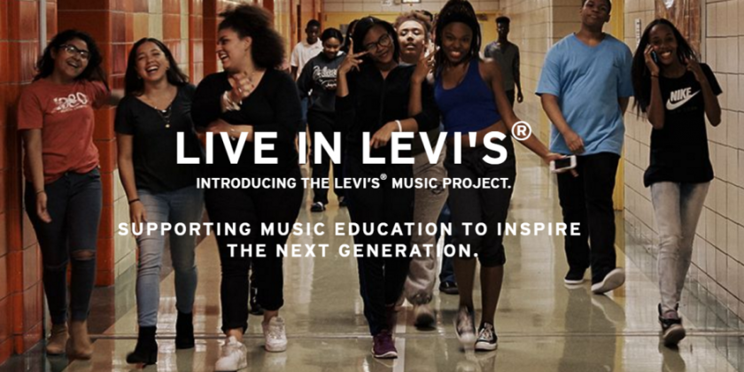 Levi's launches an education programme to support young musicians – Music  Education Works